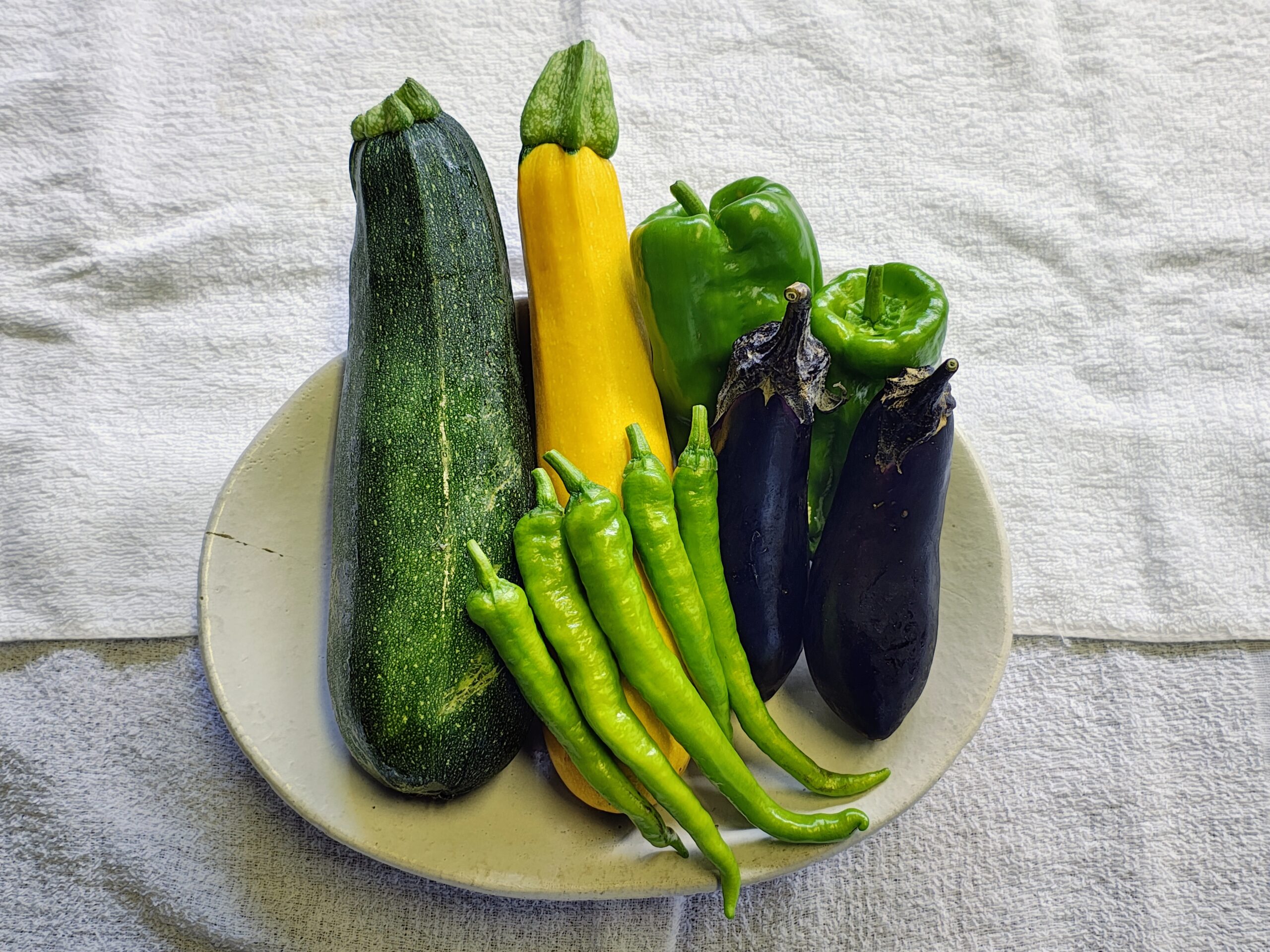 宅配でお届けした福野菜の例